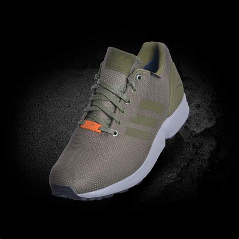 adidas zx flux gtx schoenen olijfgroen|Olijfgroene adidas ZX Flux .